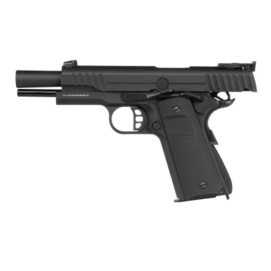 G&G GX45 MkI Airsoftpistole Vollmetall GBB 6mm BB schwarz inkl. Pistolenkoffer Bild 2