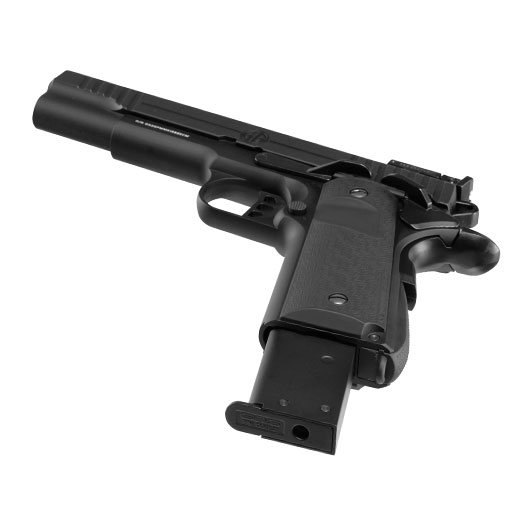 G&G GX45 MkI Airsoftpistole Vollmetall GBB 6mm BB schwarz inkl. Pistolenkoffer Bild 5