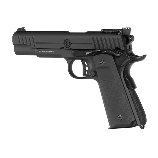 G&G GX45 MkI Airsoftpistole Vollmetall GBB 6mm BB schwarz inkl. Pistolenkoffer Bild 7