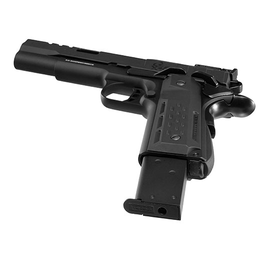 G&G GX45 MkV Airsoftpistole Vollmetall GBB 6mm BB schwarz inkl. Pistolenkoffer Bild 5