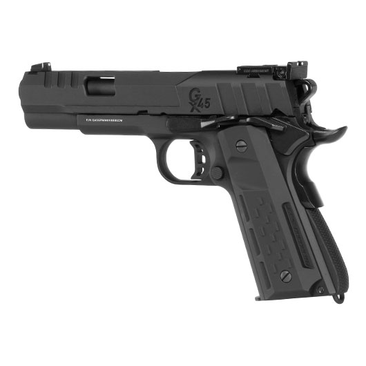 G&G GX45 MkV Airsoftpistole Vollmetall GBB 6mm BB schwarz inkl. Pistolenkoffer Bild 8