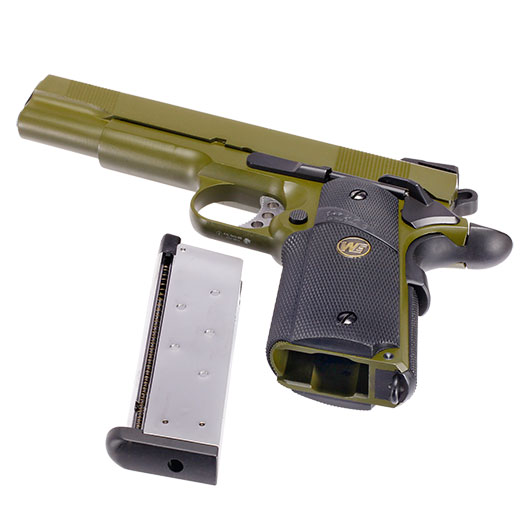 Wei-ETech MEU SOC Vollmetall Gas-Blow-Back 6mm BB oliv Bild 6