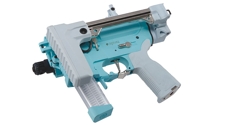 G&G FAR9 Rapid Folding PCC ETU-Mosfet Polymergehuse AEG 6mm BB Macaron Blue Edition Bild 6