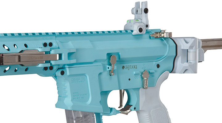 G&G FAR9 Rapid Folding PCC ETU-Mosfet Polymergehuse AEG 6mm BB Macaron Blue Edition Bild 9