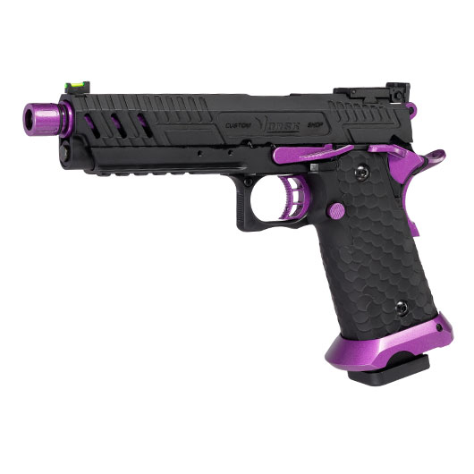 Vorsk Airsoft Hi-Capa 5.1 Vengeance Vollmetall GBB 6mm BB Purple Match