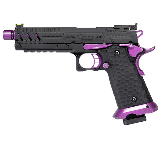 Vorsk Airsoft Hi-Capa 5.1 Vengeance Vollmetall GBB 6mm BB Purple Match Bild 1