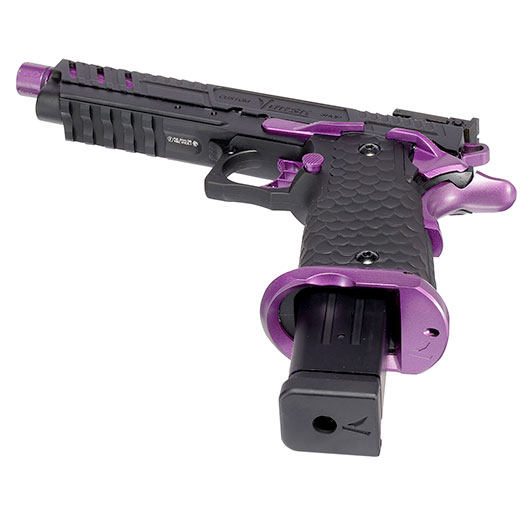 Vorsk Airsoft Hi-Capa 5.1 Vengeance Vollmetall GBB 6mm BB Purple Match Bild 5