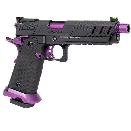 Vorsk Airsoft Hi-Capa 5.1 Vengeance Vollmetall GBB 6mm BB Purple Match Bild 7