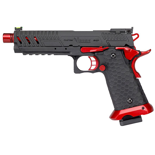 Vorsk Airsoft Hi-Capa 5.1 Vengeance Vollmetall GBB 6mm BB Red Match Bild 1