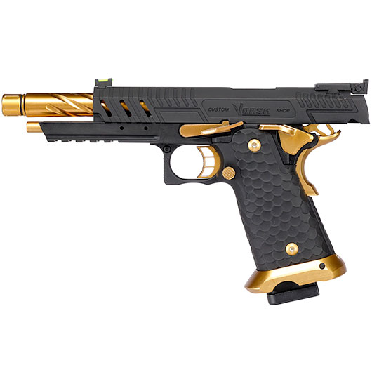 Vorsk Airsoft Hi-Capa 5.1 Vengeance Vollmetall GBB 6mm BB Gold Match Bild 2