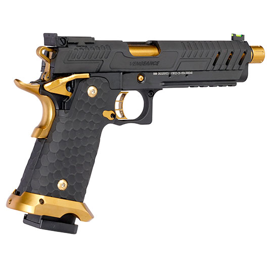 Vorsk Airsoft Hi-Capa 5.1 Vengeance Vollmetall GBB 6mm BB Gold Match Bild 4