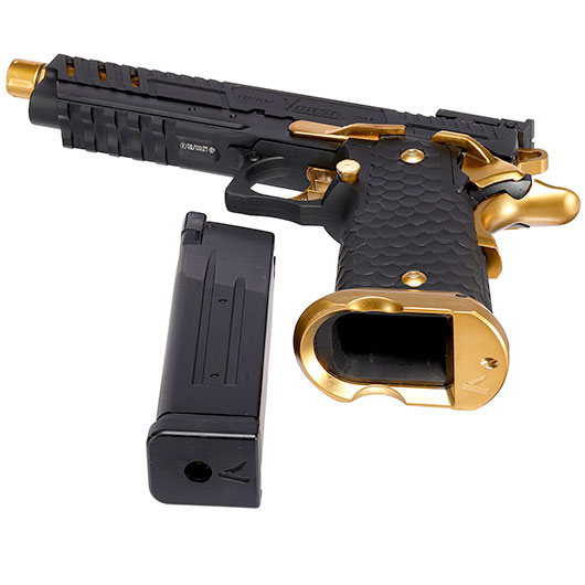 Vorsk Airsoft Hi-Capa 5.1 Vengeance Vollmetall GBB 6mm BB Gold Match Bild 6