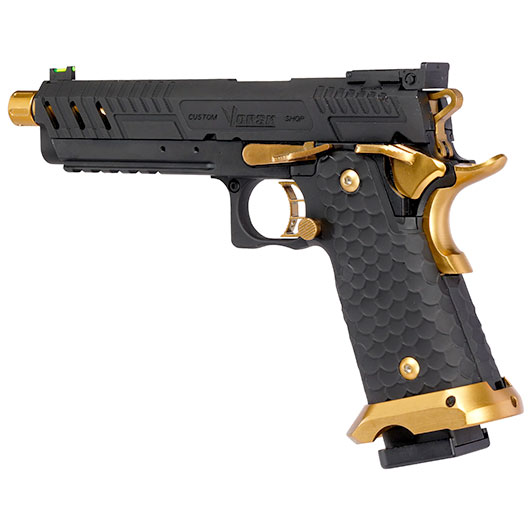 Vorsk Airsoft Hi-Capa 5.1 Vengeance Vollmetall GBB 6mm BB Gold Match Bild 8
