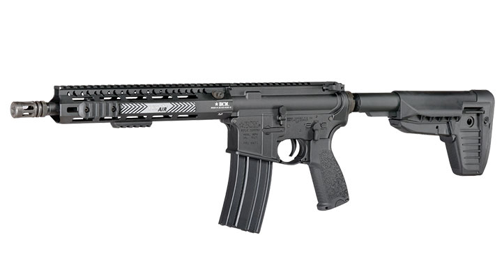 VFC BCM MCMR CQB 11.5 Zoll Vollmetall Gate Aster System S-AEG 6mm BB schwarz