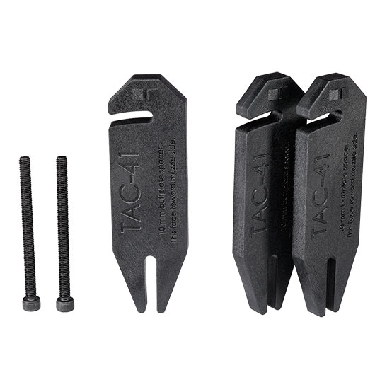 Silverback TAC-41 P Schafteinsatz / Butt Plate Spacer je 10 mm (3 Stck) schwarz Bild 1