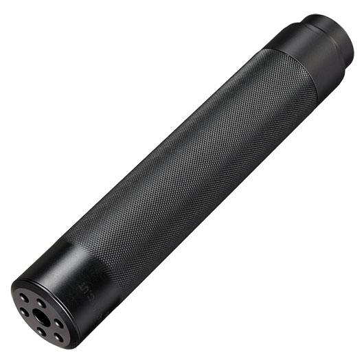Silverback Desert Tech SRS QD DTSS .338 Aluminium Silencer f. SRS-A2 / M2 Covert Flash-Hider schwarz