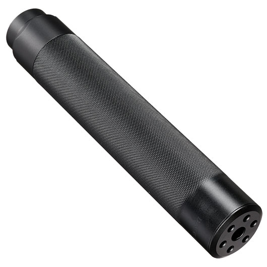 Silverback Desert Tech SRS QD DTSS .338 Aluminium Silencer f. SRS-A2 / M2 Covert Flash-Hider schwarz Bild 1
