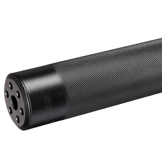 Silverback Desert Tech SRS QD DTSS .338 Aluminium Silencer f. SRS-A2 / M2 Covert Flash-Hider schwarz Bild 6