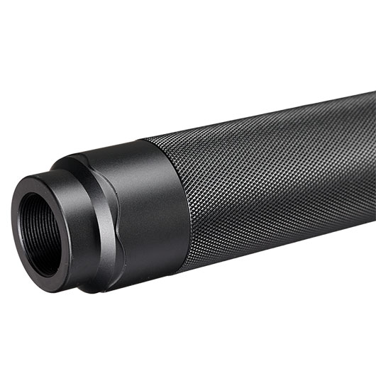 Silverback Desert Tech SRS QD DTSS .338 Aluminium Silencer f. SRS-A2 / M2 Covert Flash-Hider schwarz Bild 7