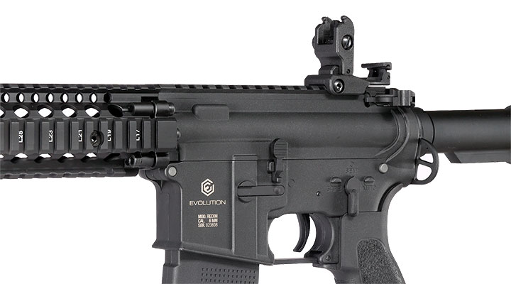 Evolution MK18 MOD1 Recon Carbontech ETS II Mosfet AEG Airsoft 6mm BB schwarz Bild 7