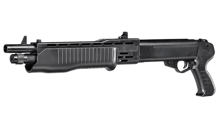 HFC SP12 Shotgun Shorty-Version Airsoft Springer 6mm BB schwarz
