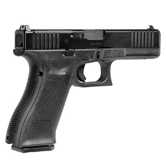 Glock 17 Gen. 5 MOS Airsoft mit Metallschlitten CO2 BlowBack 6mm BB schwarz Bild 4
