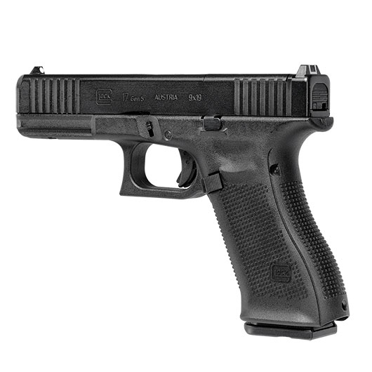 Glock 17 Gen. 5 MOS Airsoft mit Metallschlitten CO2 BlowBack 6mm BB schwarz Bild 8
