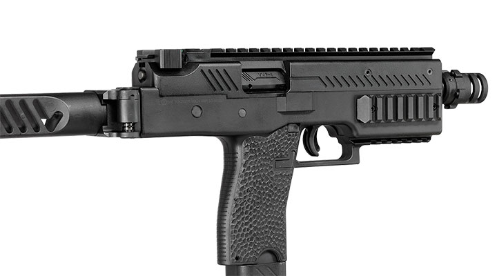 Vorsk VMP-1X PDW Polymer SMG GBB 6mm BB schwarz - Set mit Silencer / Ersatzmagazin Bild 10
