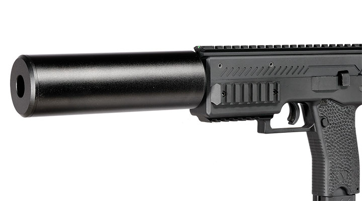 Vorsk VMP-1X PDW Polymer SMG GBB 6mm BB schwarz - Set mit Silencer / Ersatzmagazin Bild 8