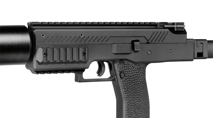 Vorsk VMP-1X PDW Polymer SMG GBB 6mm BB schwarz - Set mit Silencer / Ersatzmagazin Bild 9