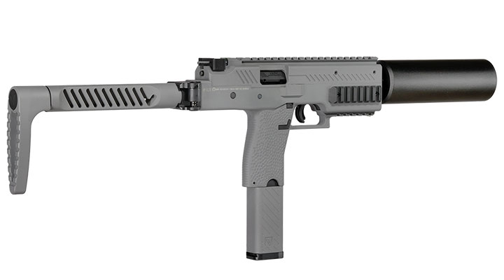 Vorsk VMP-1X PDW Polymer SMG GBB 6mm BB grau - Set mit Silencer / Ersatzmagazin Bild 4