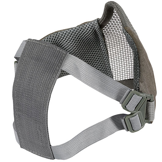 101 INC Airsoft Gittermaske grau Bild 3