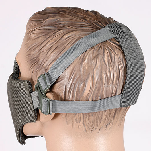 101 INC Airsoft Gittermaske grau Bild 5