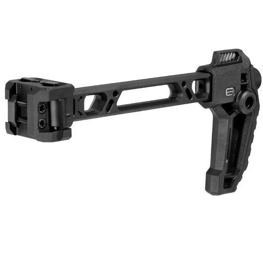 Strike Industries Dual Folding Adapter Schaft mit FSA Schaftkappe f. 20 - 22 mm Schienen schwarz