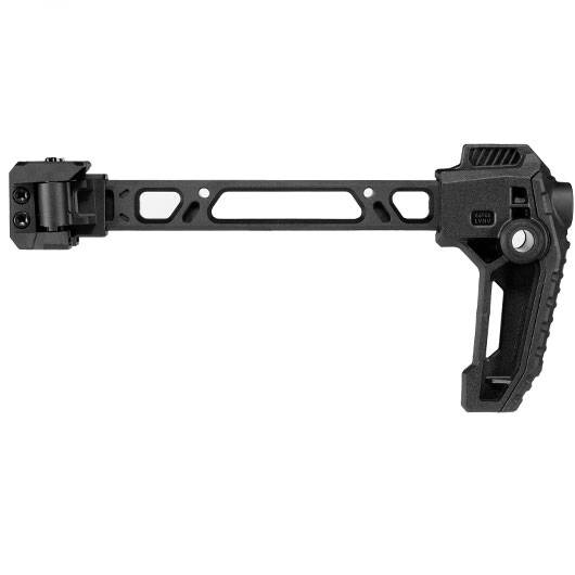 Strike Industries Dual Folding Adapter Schaft mit FSA Schaftkappe f. 20 - 22 mm Schienen schwarz Bild 1