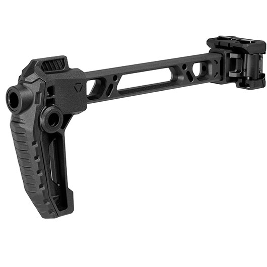 Strike Industries Dual Folding Adapter Schaft mit FSA Schaftkappe f. 20 - 22 mm Schienen schwarz Bild 3