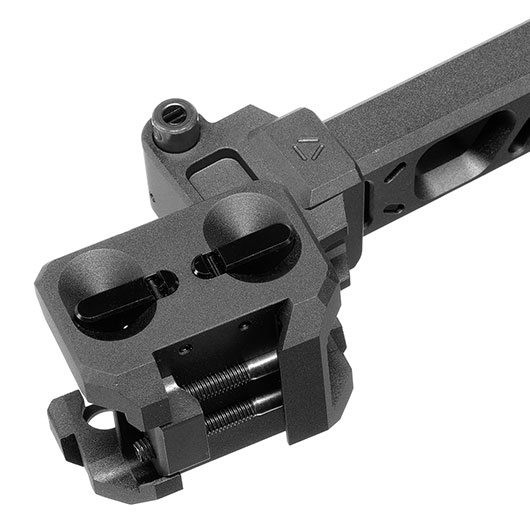 Strike Industries Dual Folding Adapter Schaft mit FSA Schaftkappe f. 20 - 22 mm Schienen schwarz Bild 5