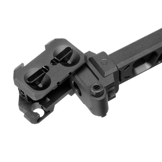 Strike Industries Dual Folding Adapter Schaft mit FSA Schaftkappe f. 20 - 22 mm Schienen schwarz Bild 6