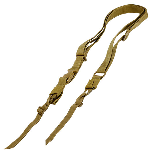 WoSport 3-Punkt Tragegurt Adjustable Universal tan Bild 1