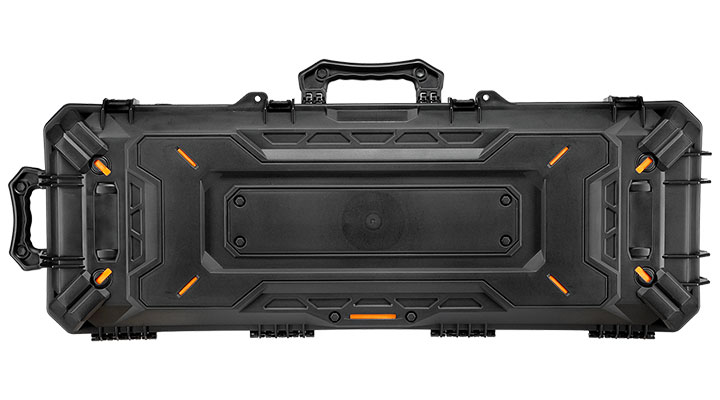 WoSport WST Tactical Rifle Case Waffenkoffer / Trolley 102 x 32,5 x 9 cm Cubed-Schaumstoff IPX7 schwarz Bild 2