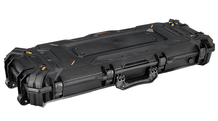 WoSport WST Tactical Rifle Case Waffenkoffer / Trolley 102 x 32,5 x 9 cm Cubed-Schaumstoff IPX7 schwarz Bild 9