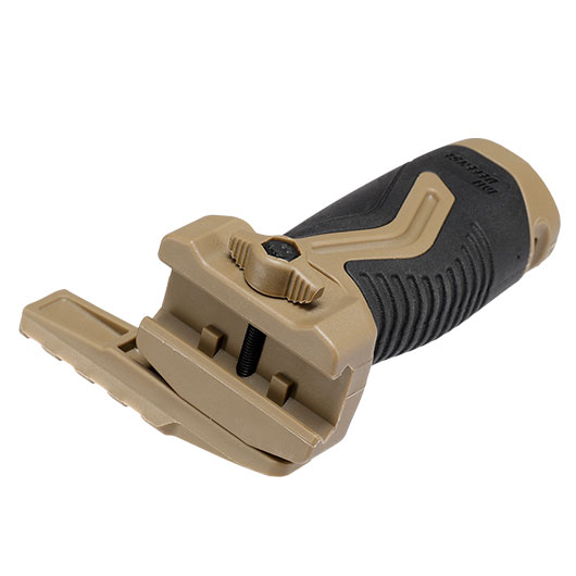IMI Defense OVG-R Enhanced Frontgriff f. 20 - 22mm Schienen tan Bild 8