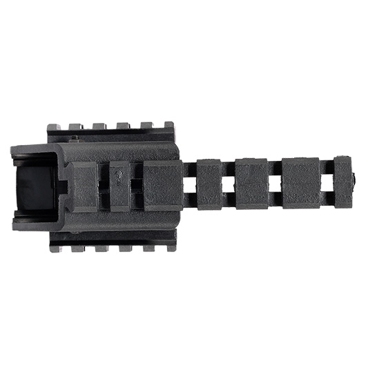 WoSport Polymer 21mm Universal Rail Montage f. G17 / G18 / G19 Pistolen schwarz Bild 6