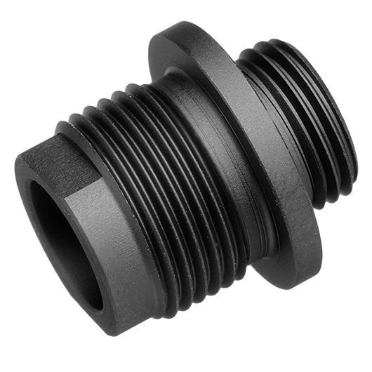 Modify Aluminium Schalldmpferadapter f. Pistolen 11mm+ Innengewinde auf 14mm- Auengewinde schwarz Bild 2