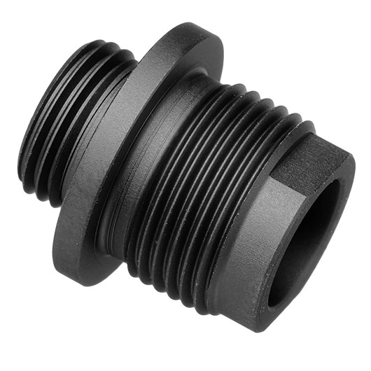 Modify Aluminium Schalldmpferadapter f. Pistolen 11mm+ Innengewinde auf 14mm- Auengewinde schwarz Bild 3