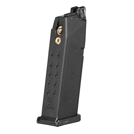 VFC Glock 19 Gen. 4 Magazin 19 Schuss schwarz - Softairgas-Version Bild 1