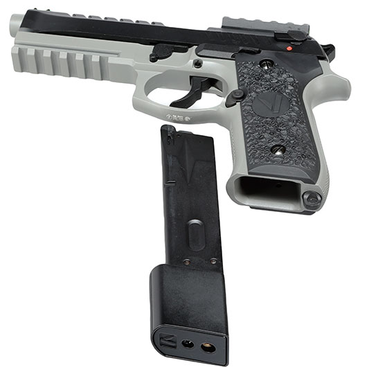 Vorsk Airsoft VM9 Vollmetall GBB 6mm BB grau / schwarz Bild 6