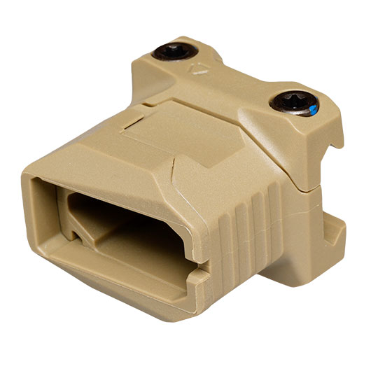Strike Industries Stacked Angled Grip Frontgriff f. 20 - 22 mm Schienen Flat Dark Earth Bild 9