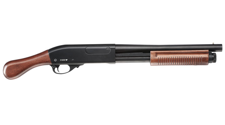 Golden Eagle M8877 Vollmetall Pump Action Gas Shotgun 6mm BB Echtholz-Version Bild 2