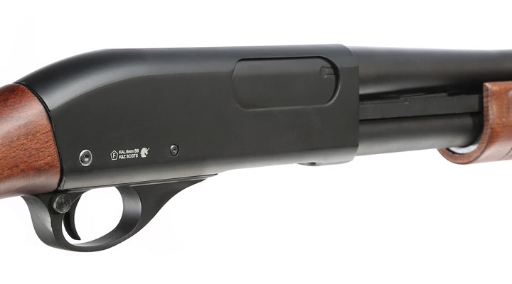 Golden Eagle M8877 Vollmetall Pump Action Gas Shotgun 6mm BB Echtholz-Version Bild 8
